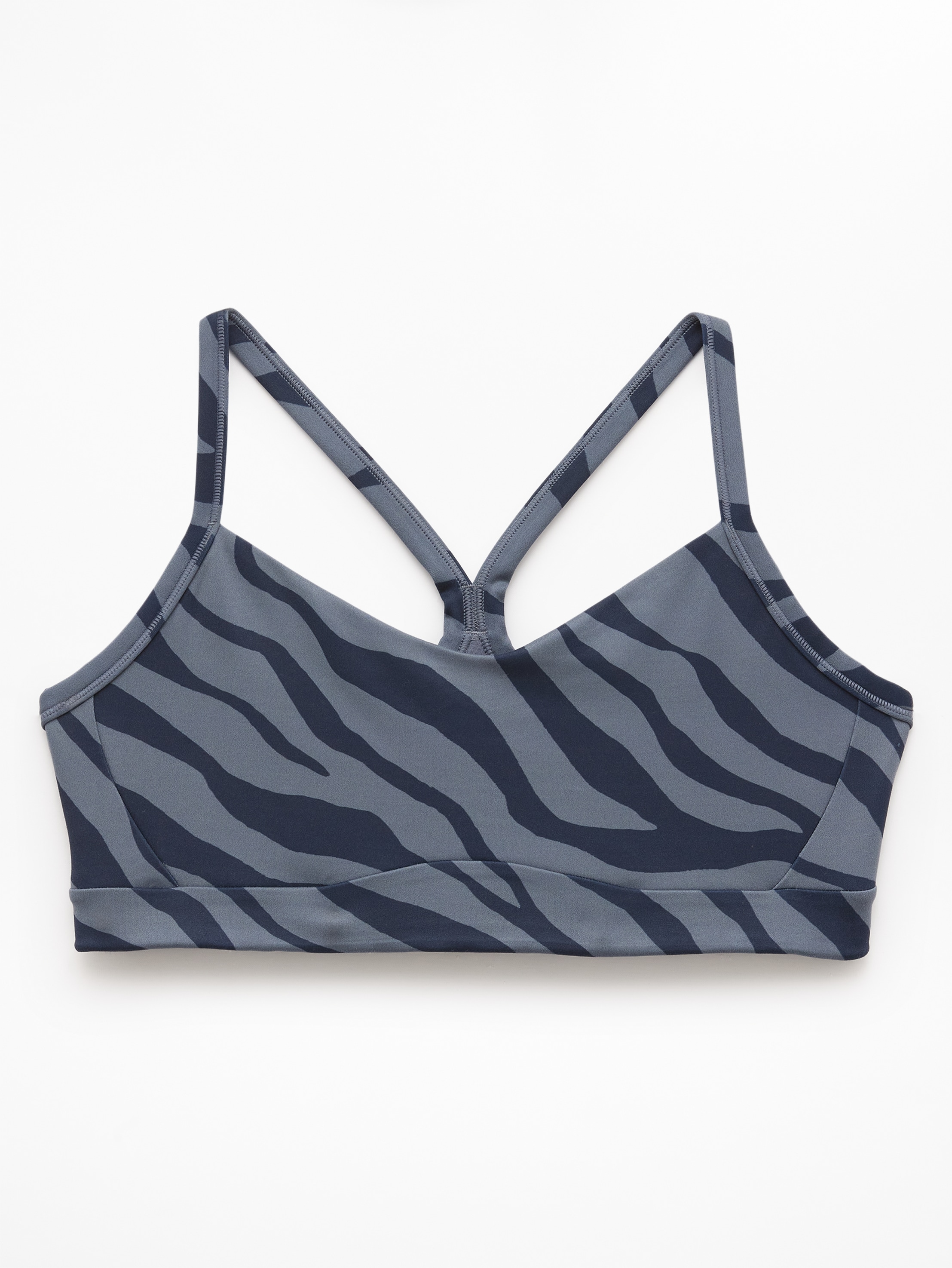 Athleta Vital Sports Bra A-C - Gray (Zebra Slate) - 862214002