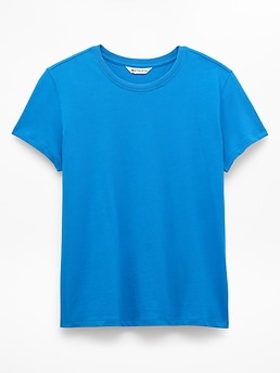 Athleta Favorite Cotton Classic Tee - Blue (Breaker)