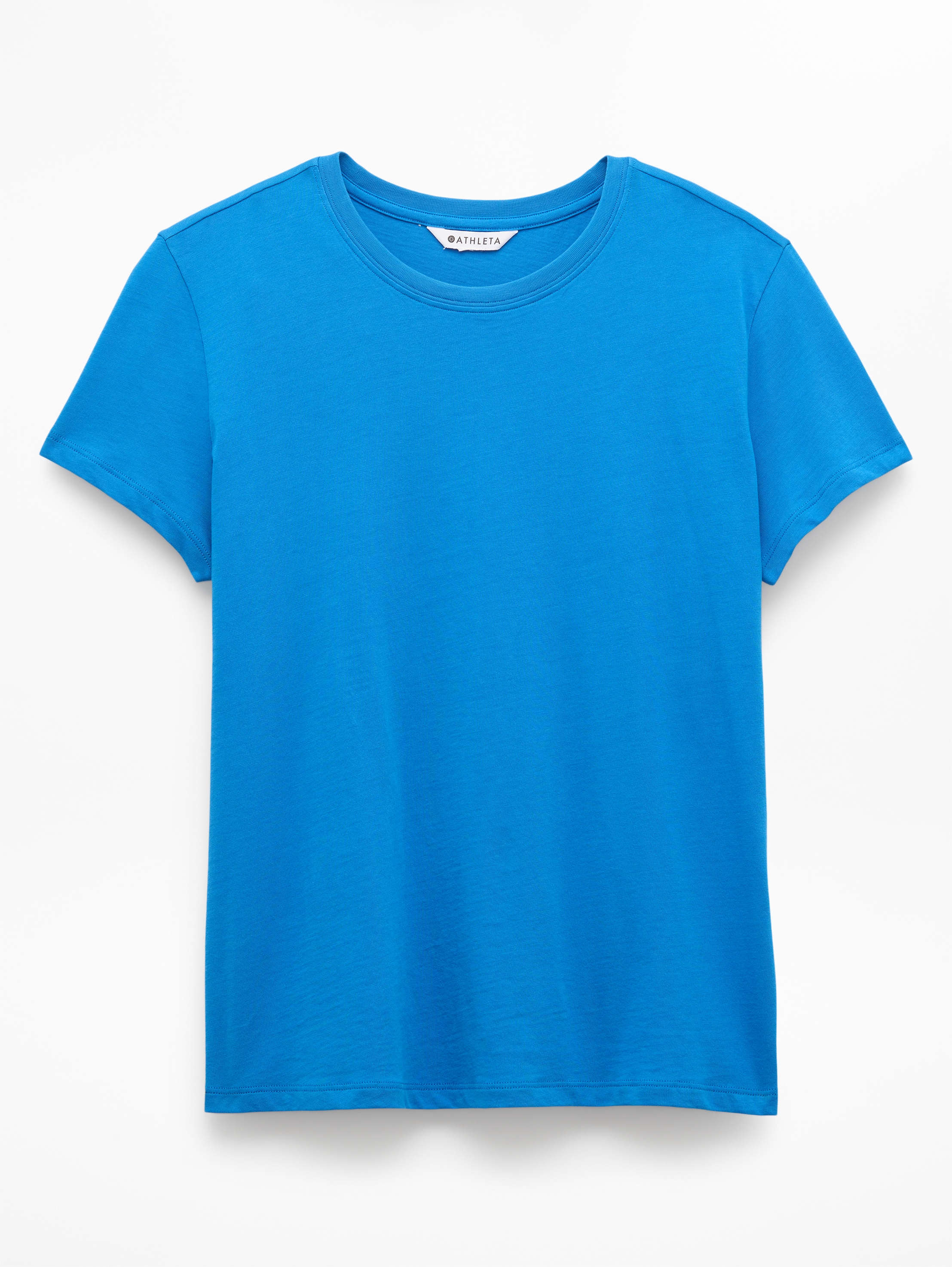 Athleta Favorite Cotton Classic Tee - Blue (Breaker)