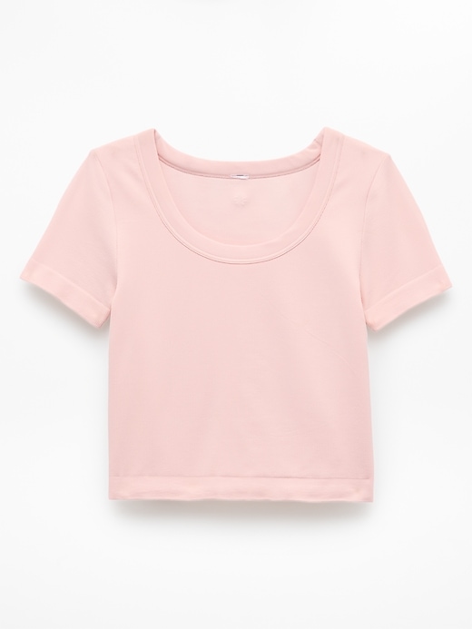 Image number 5 showing, Athleta Girl Rise Above Rib Scoop Tee
