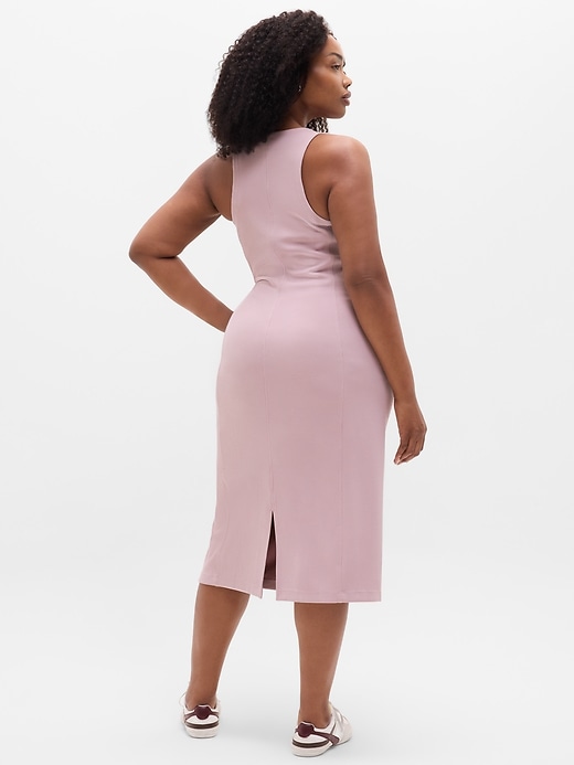 Image number 3 showing, Seasoft Rib Midi Tank Dress