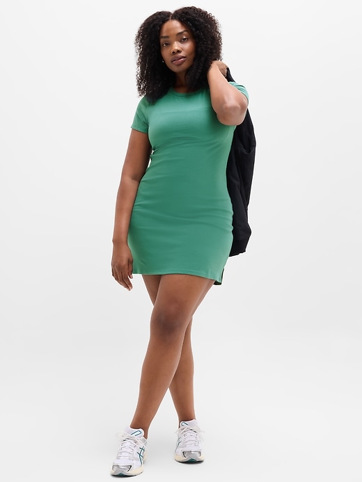 Image number 5 showing, Signature Rib Tee Dress