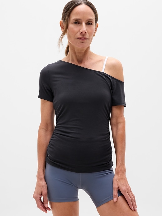 Image number 1 showing, Move With Ease One Shoulder Tee