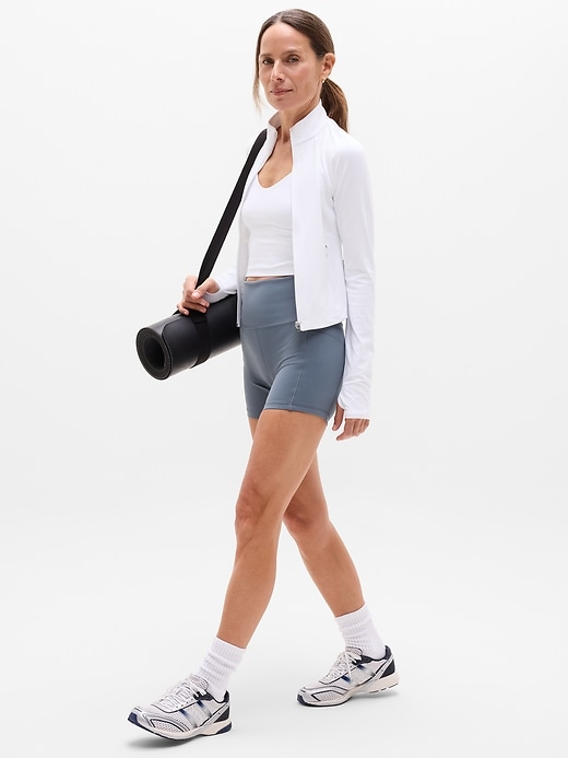 Image number 2 showing, Salutation Stash High Rise 5" Short