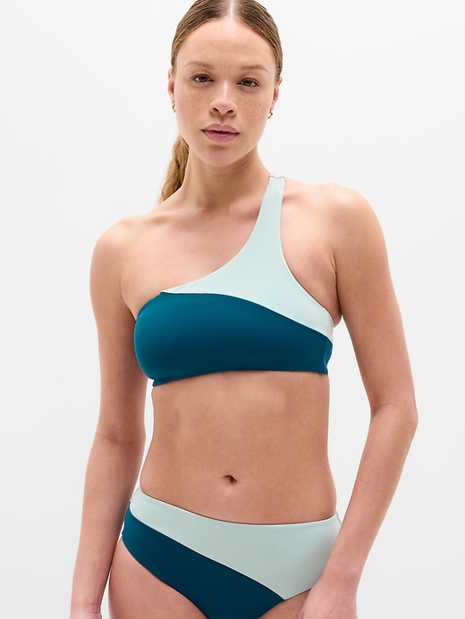 Image number 1 showing, Shoreline Asymmetrical Bikini Top