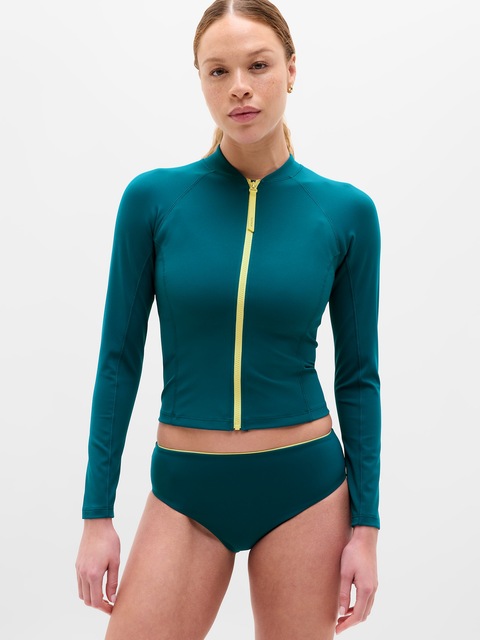 Zip-Front Rashguard