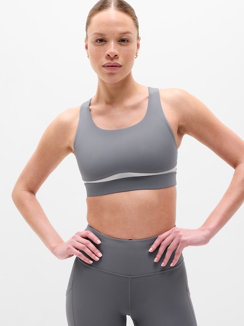Interval Mesh Sports Bra D-DD
