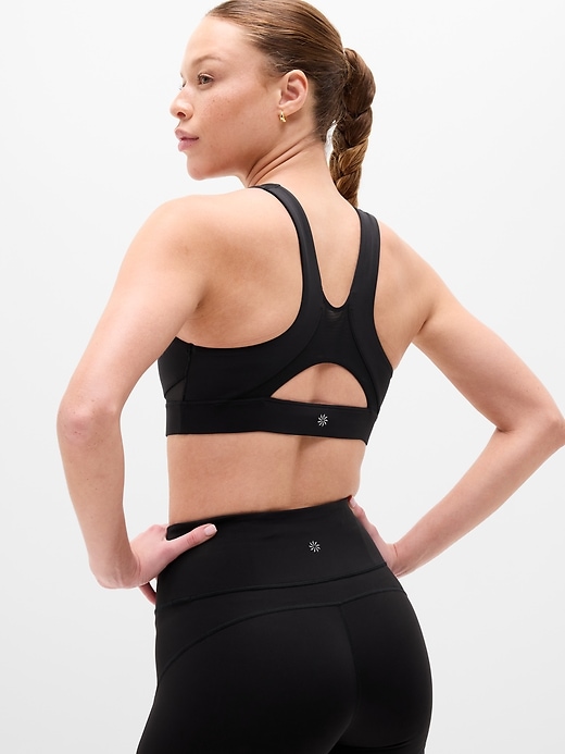 Image number 3 showing, Interval Mesh Sports Bra D-DD