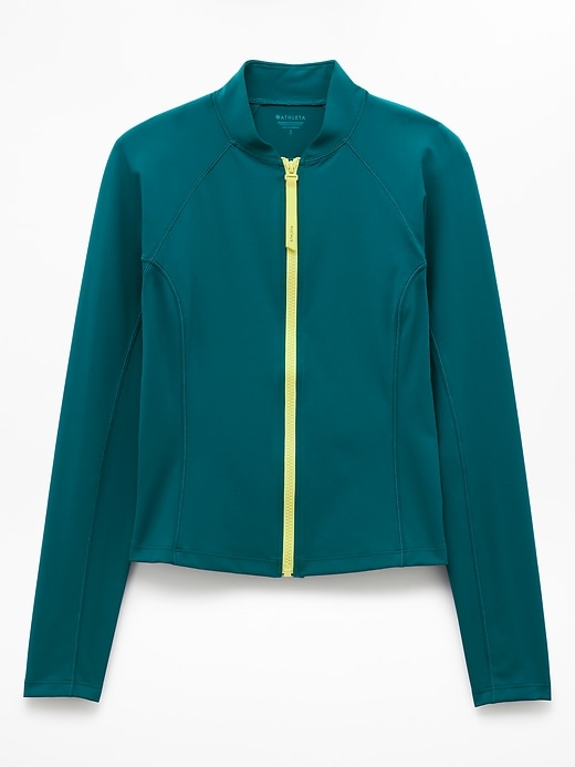 Image number 7 showing, Zip-Front Rashguard