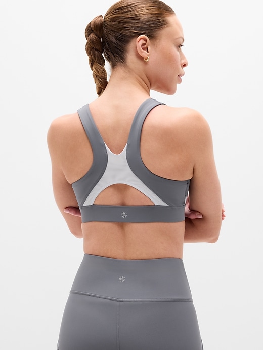 Image number 3 showing, Interval Mesh Sports Bra D-DD