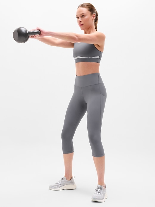 Image number 2 showing, Interval Mesh Sports Bra D-DD