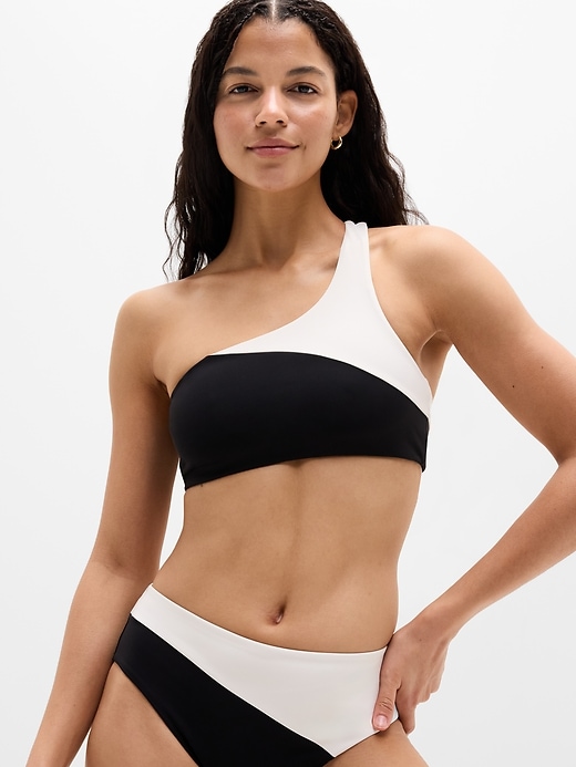 Image number 1 showing, Shoreline Asymmetrical Bikini Top