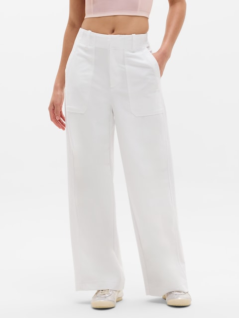 Skyline Mid Rise Wide Leg Pant