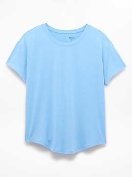 Athleta Move With Ease Tee - Blue (Breeze)