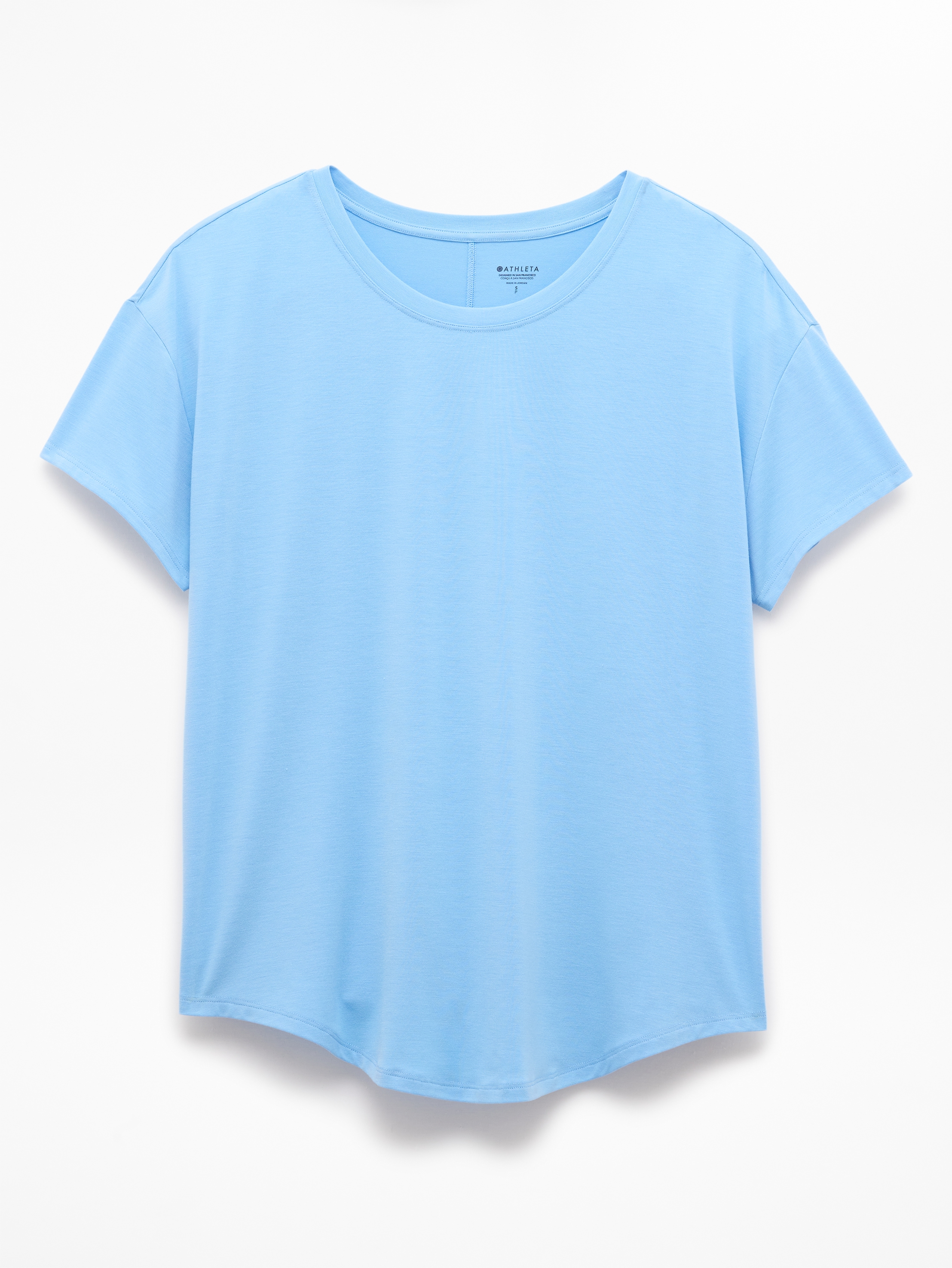 Athleta Move With Ease Tee - Blue (Breeze)