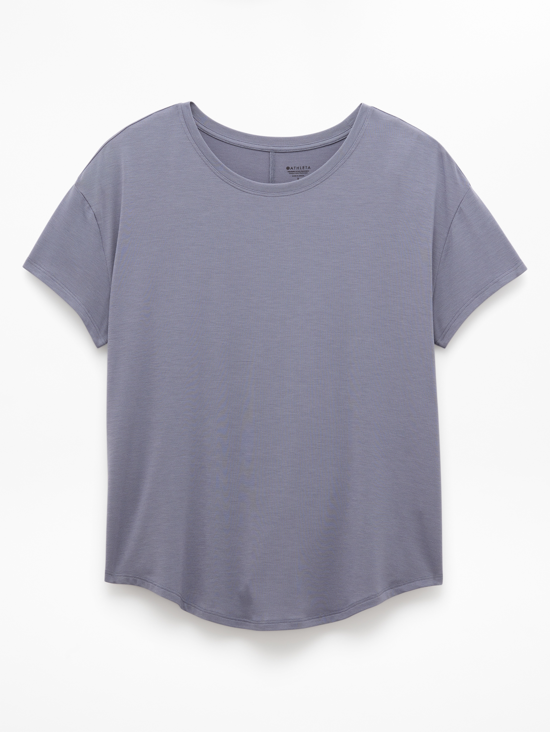 Athleta Move With Ease Tee - Gray (Slate)