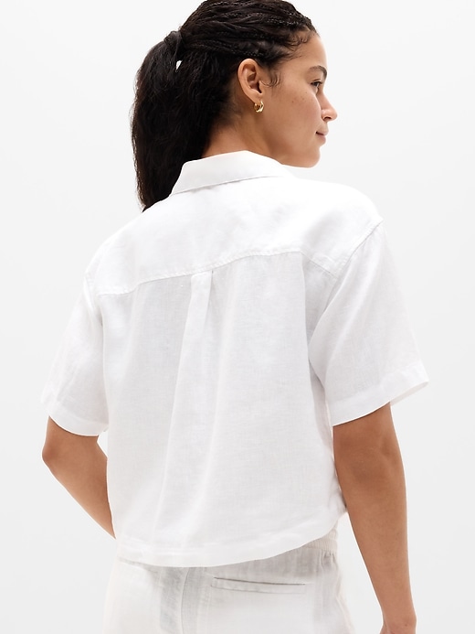 Image number 3 showing, Retreat Linen Short Sleeve Shirt