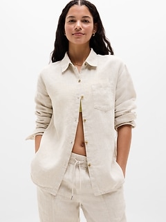 Retreat Linen Top