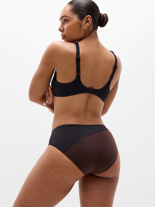 Image number 5 showing, High Waist Cheeky Colorblock Swim Bottom