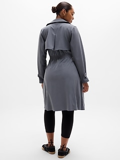 Athleta Stellar Trench - Gray (Slate)