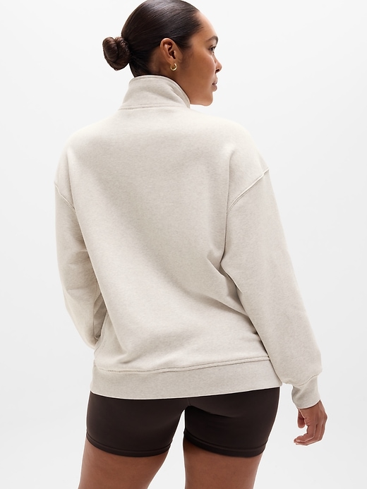 Image number 6 showing, Heavyweight Terry 1/4 Zip Sweatshirt