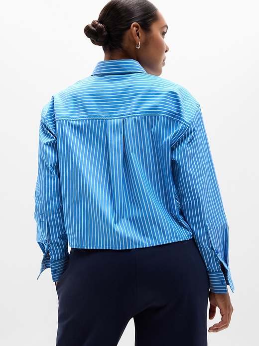 Image number 5 showing, Midday Cropped Poplin Shirt
