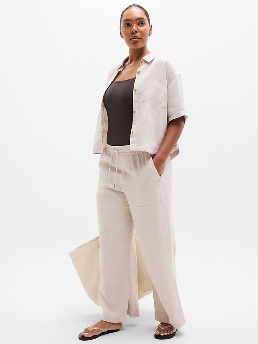 Image number 6 showing, Retreat Linen Short Sleeve Shirt