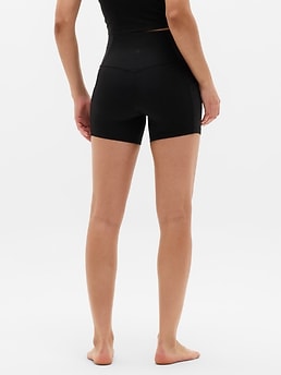 Salutation Stash High Rise 5" Short - Black - image 3