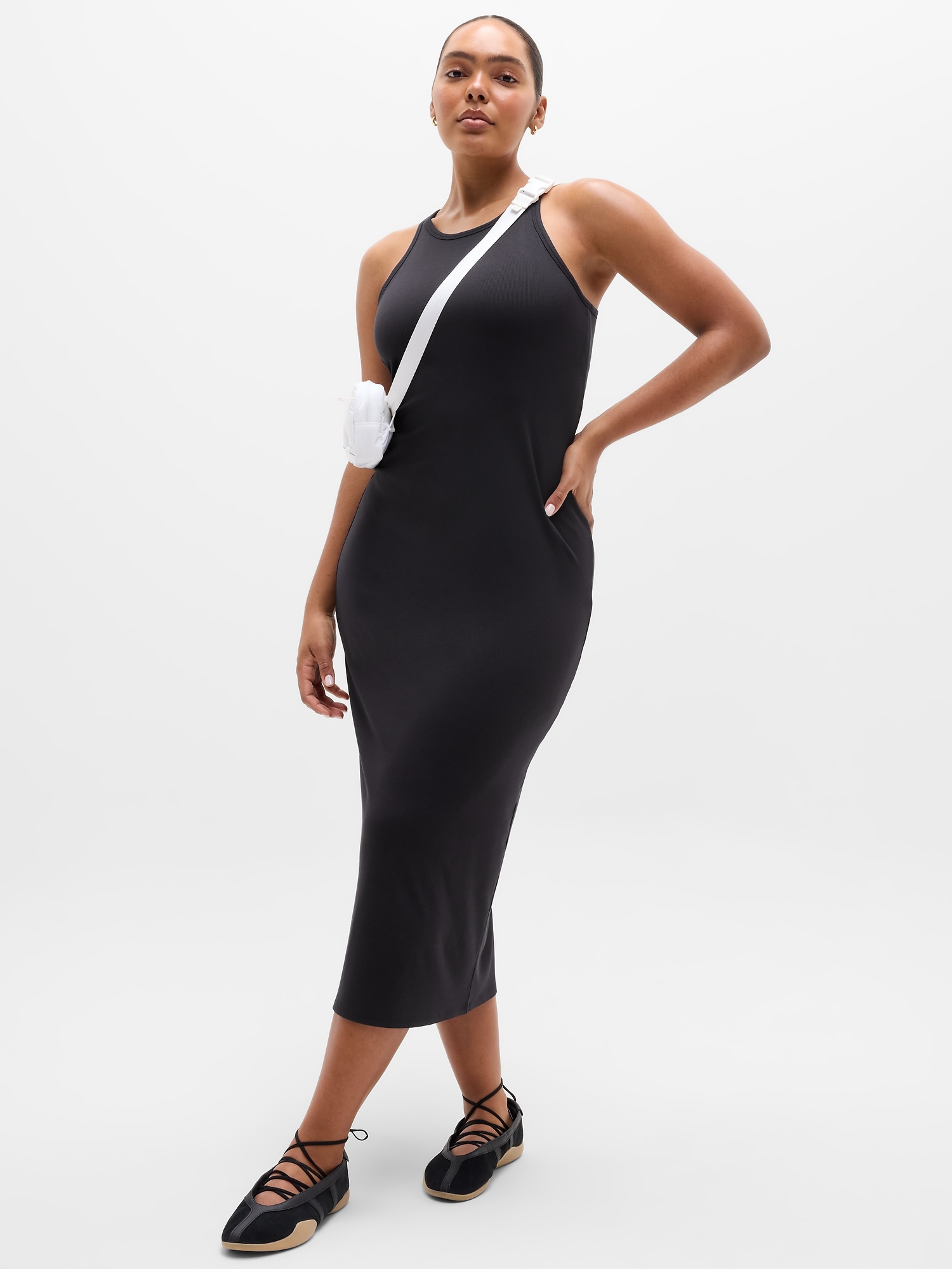 Signature Rib Maxi Dress
