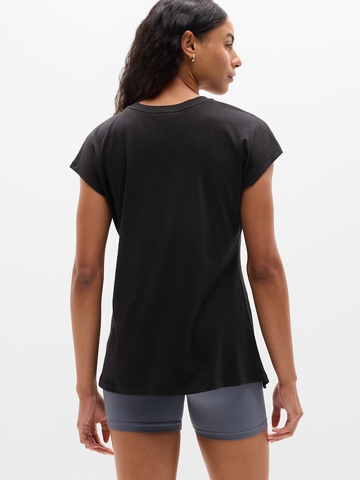 Image number 3 showing, Favorite Cotton Dolman Tee