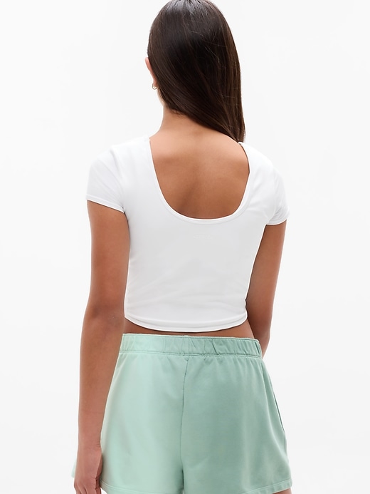 Image number 3 showing, Athleta Girl Rise Above Real Soft Tee