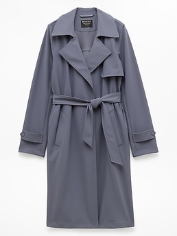 Athleta Stellar Trench - Gray (Slate)