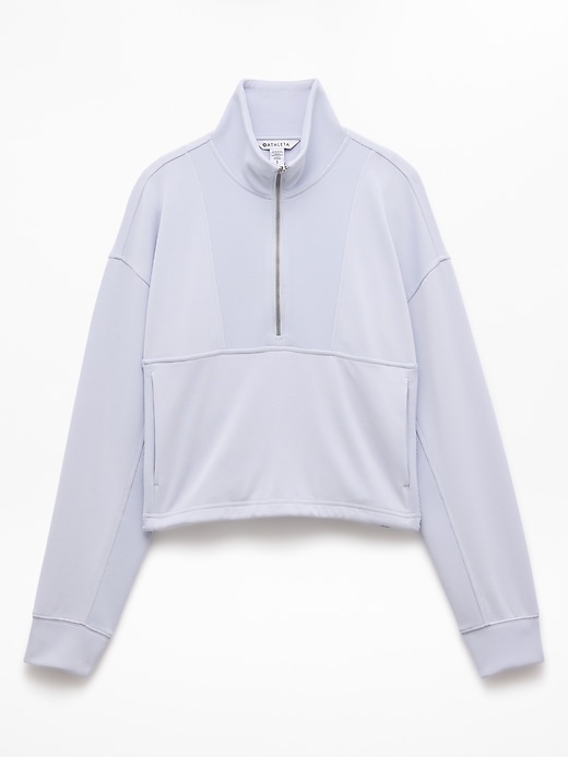 Image number 7 showing, Seasoft Rib 1/4 Zip Popover