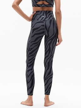 Salutation Stash High Rise 7/8 Legging - Gray - image 3
