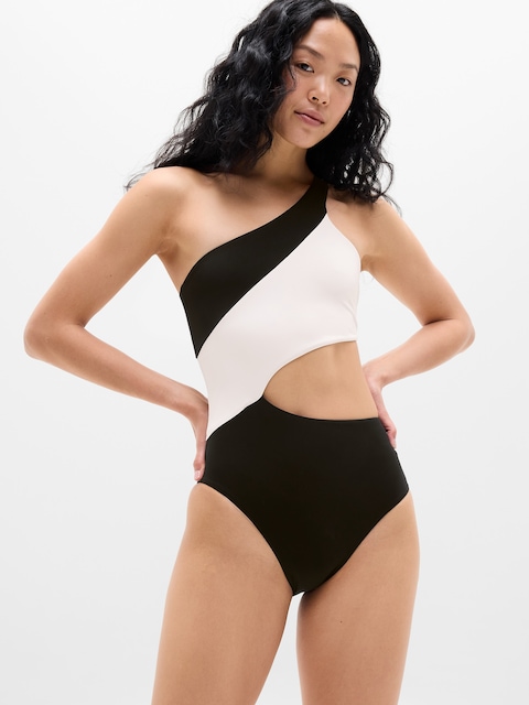 Shoreline Asymmetrical One Piece