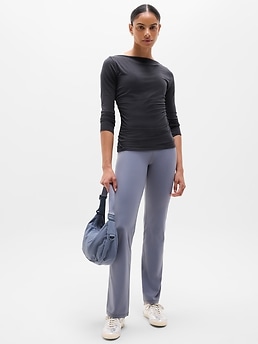 Move With Ease Boatneck Top - Black - image 2