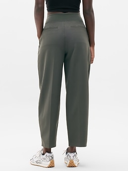 Endless High Rise Barrel Pant - Green - image 3