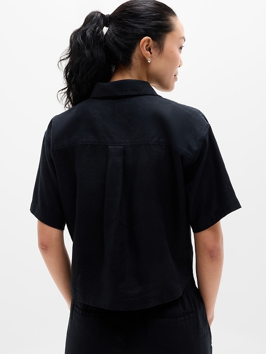Image number 3 showing, Retreat Linen Short Sleeve Shirt