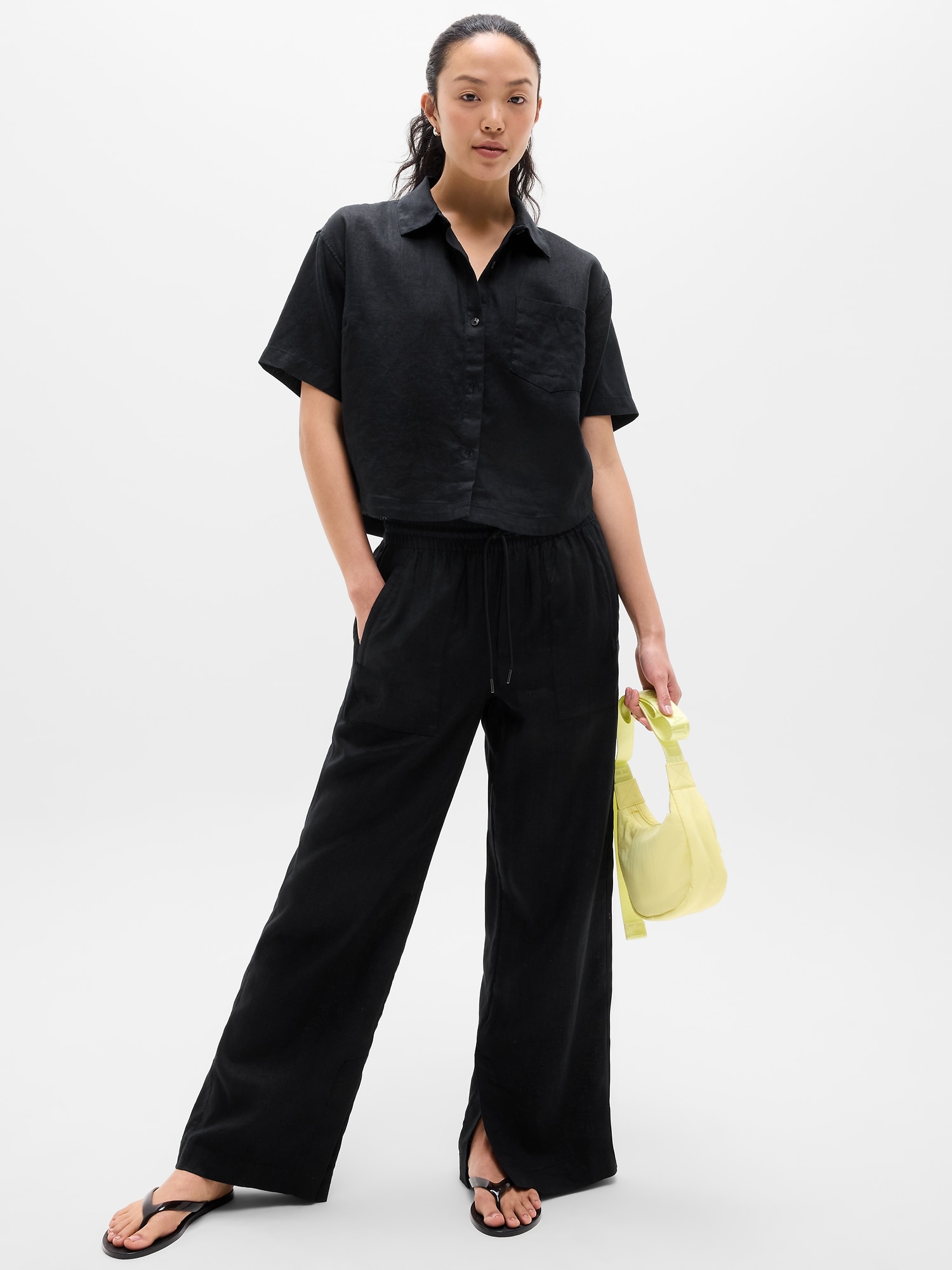 Retreat Linen Short Sleeve Shirt