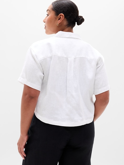 Image number 7 showing, Retreat Linen Short Sleeve Shirt