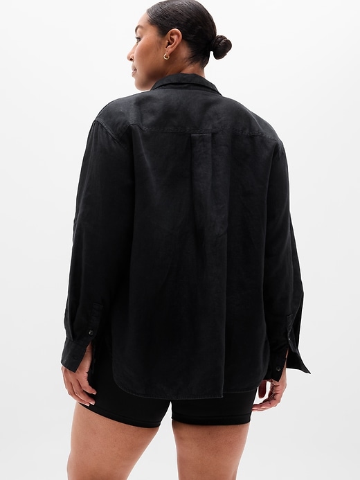 Image number 6 showing, Retreat Linen Top