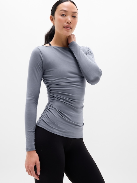 Move With Ease Boatneck Top