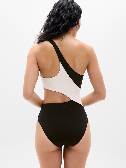 Image number 3 showing, Shoreline Asymmetrical One Piece
