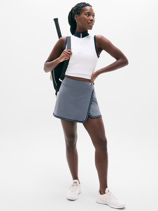 Image number 2 showing, Crosscourt High Rise Tipped 14" Skort