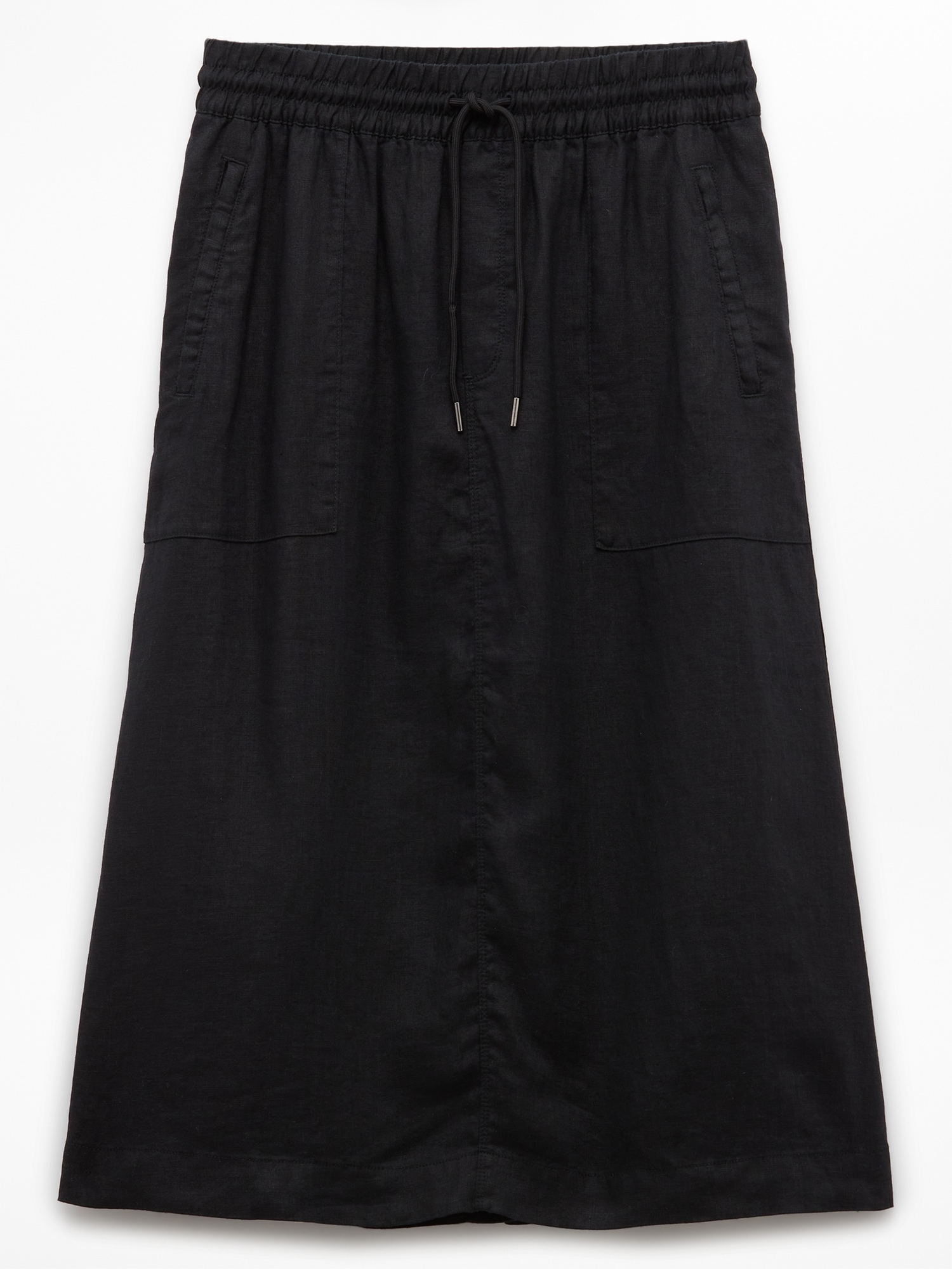Retreat Linen Midi Skirt