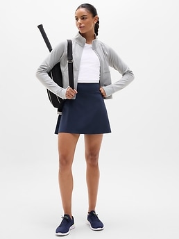Ace A-Line 15.5" Skort - Blue - image 2