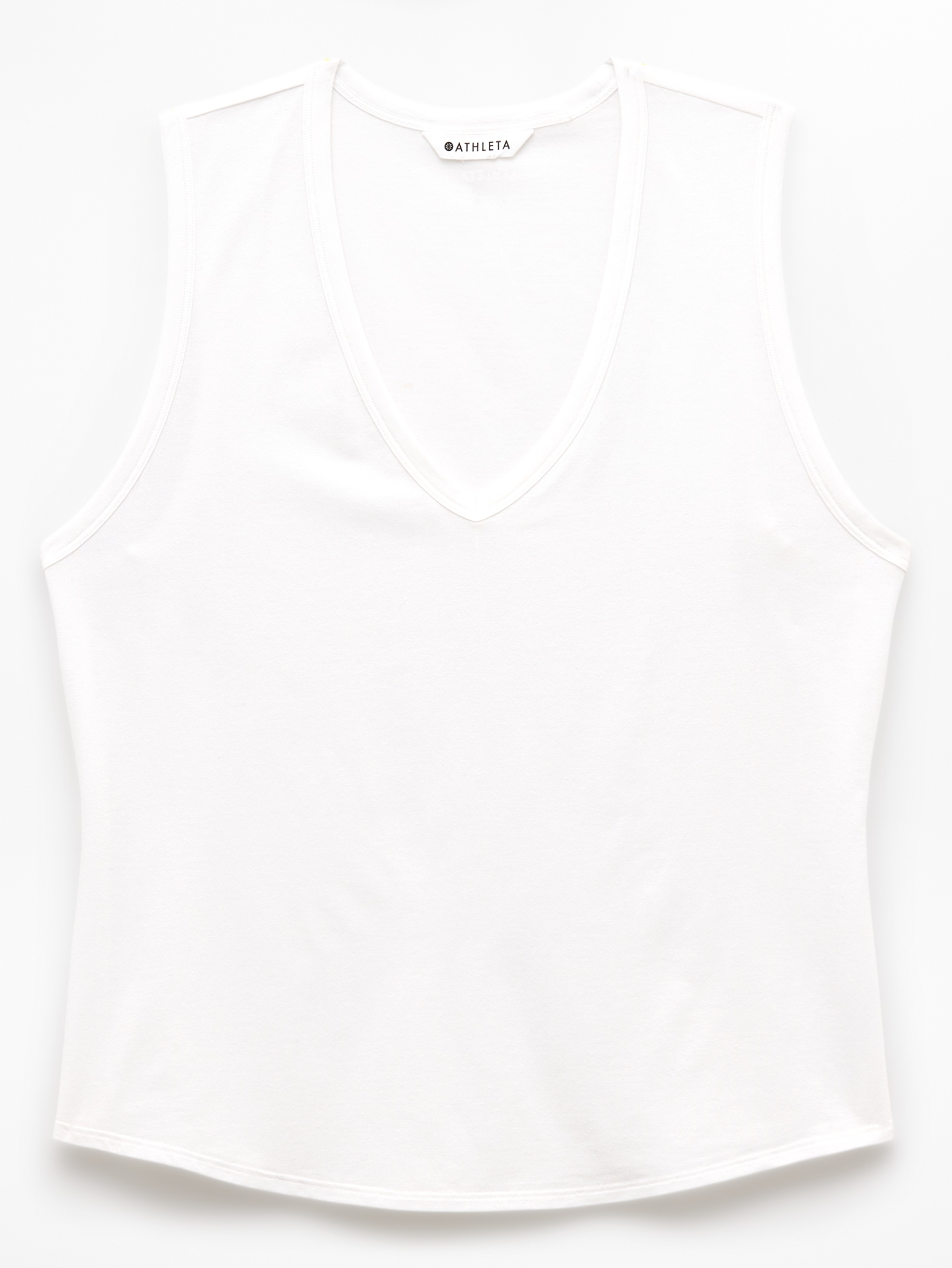 Athleta Foundation V-Neck Tank - White (Bright White)