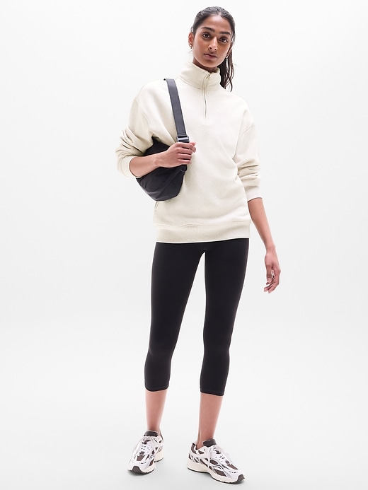 Image number 2 showing, Heavyweight Terry 1/4 Zip Sweatshirt