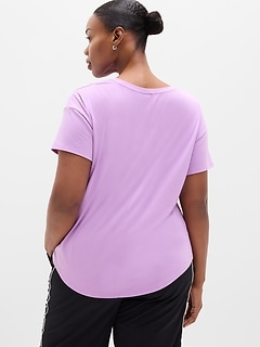 Athleta Move With Ease Tee - Pink (Wildflower)