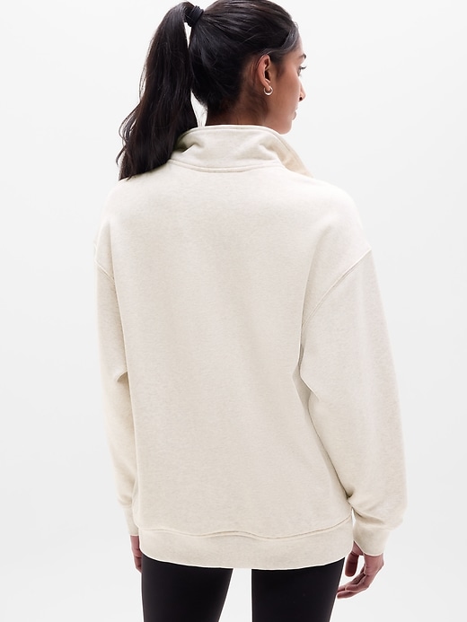 Image number 3 showing, Heavyweight Terry 1/4 Zip Sweatshirt